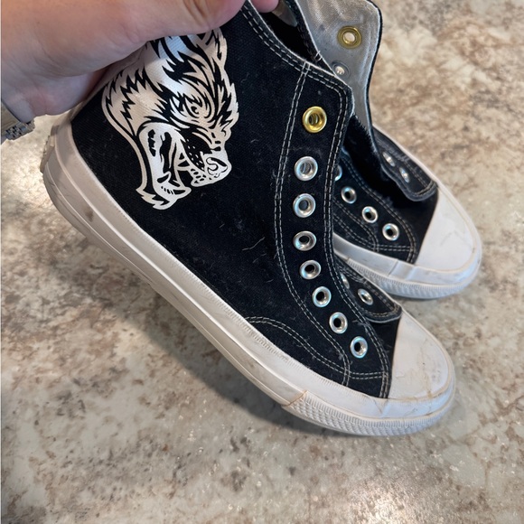 Darc Sport Black and White High-Tops - Picture 1 of 2